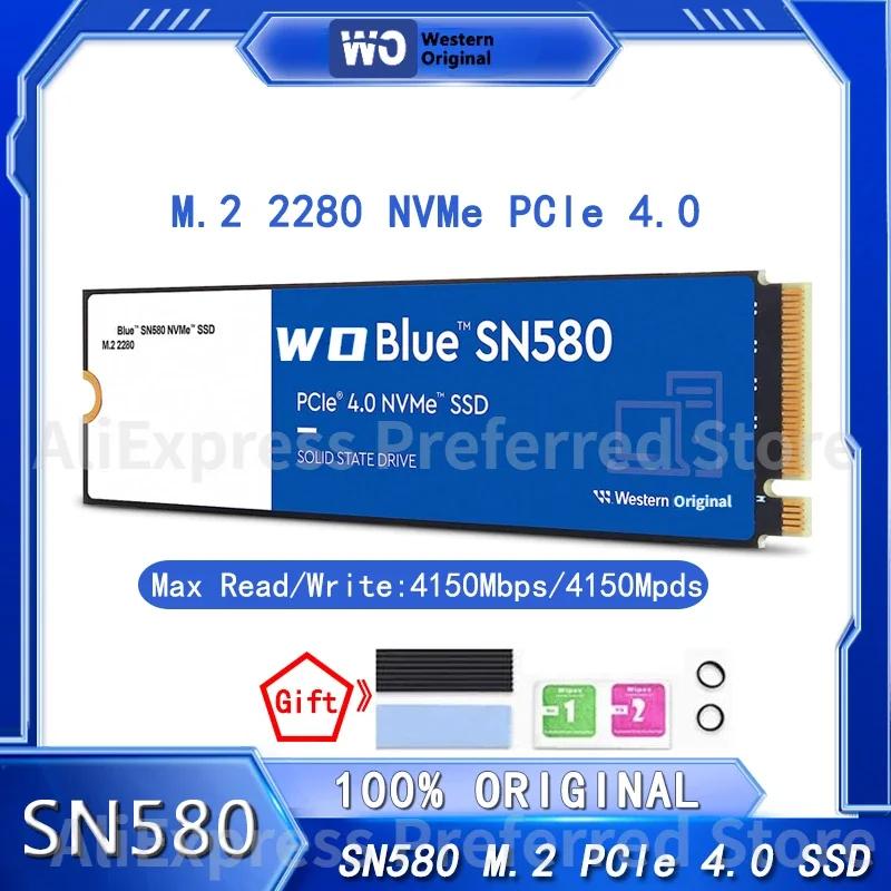   SSD  NVMe 500GB 1TB 2TB 4TB 8TB PCIe4.0 4150 MB/s M.2 2280 ̺, PS5 Ʈ ǻ PC SN580